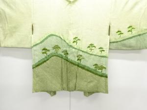 きぬたや謹製　本総絞り　松模様刺繍絵羽織